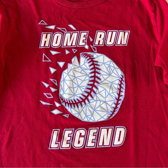 The Children's Place XXL 16 Blue Grand Slam Red Home Run Legend Shirt Lot - Picture 4 of 5